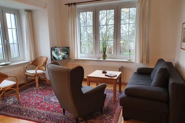 Ferienwohnung mit Meerblick im Kapitänshaus Trost in Lohme auf Rügen