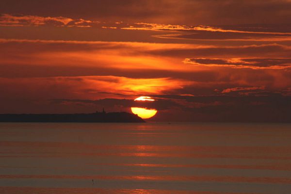 sonnenuntergang-ostsee-insel-ruegen-fewo-lohme